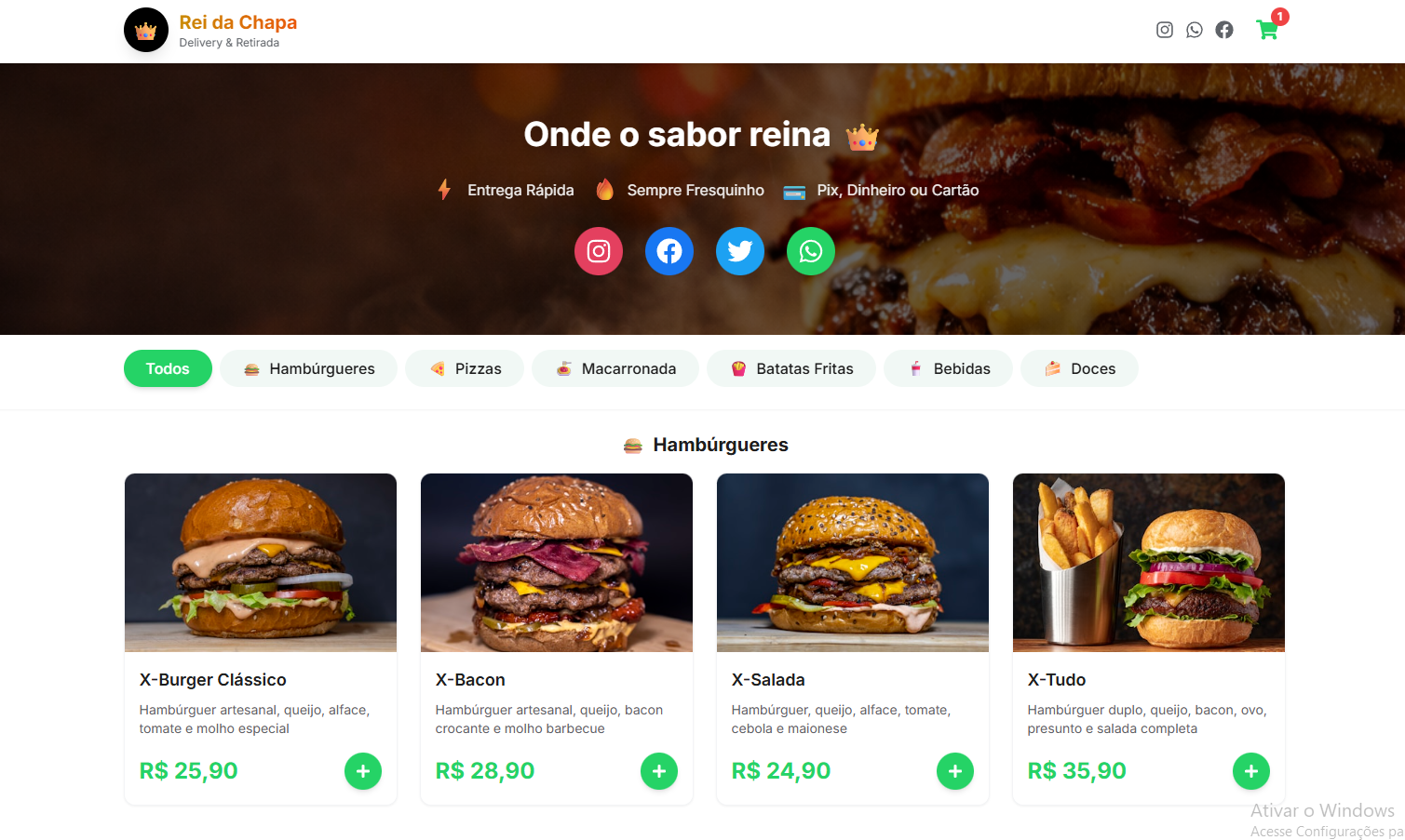 AutomaLanches - Sistema de Pedidos Online