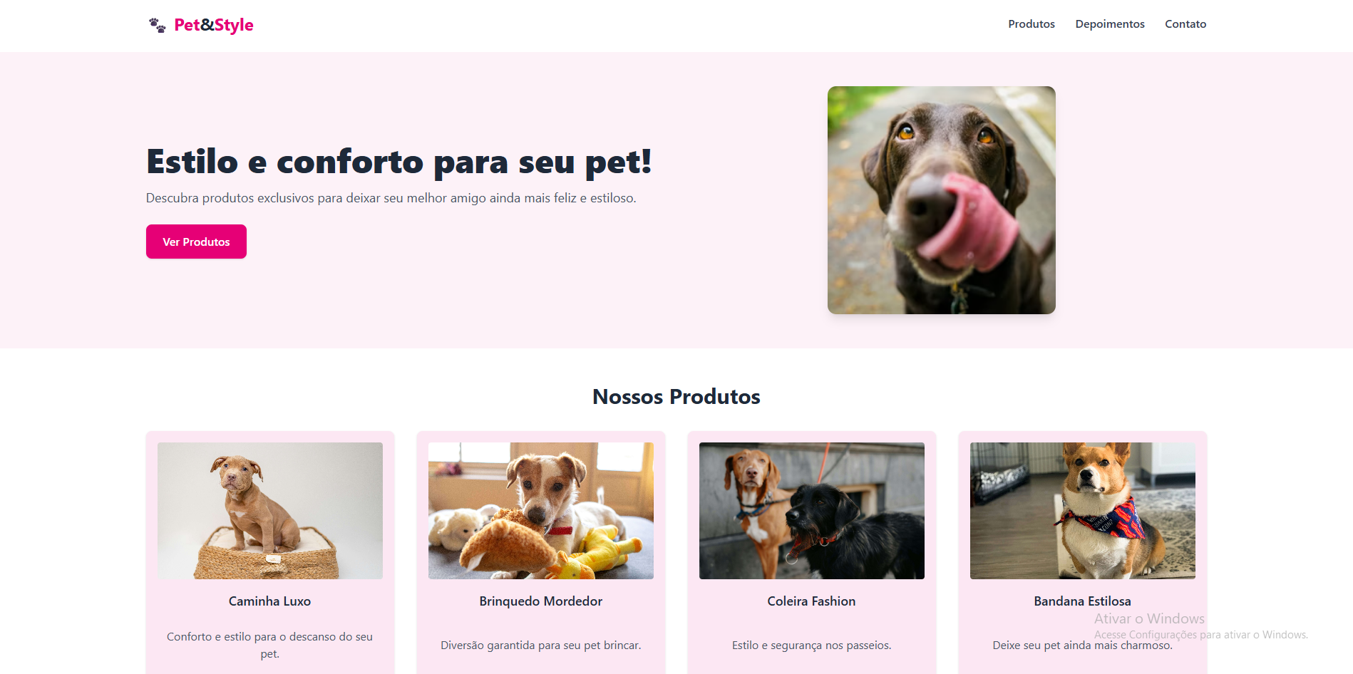 Pet&Style - Loja para Pets